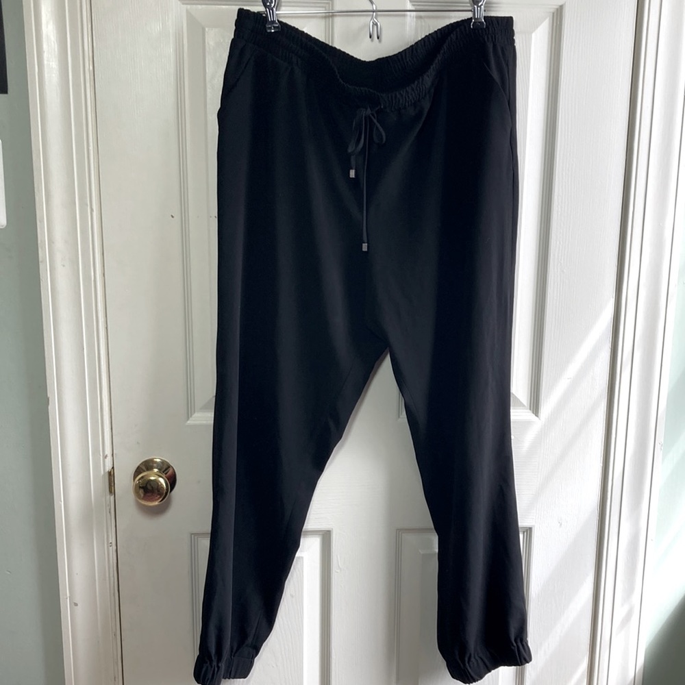 Black joggers